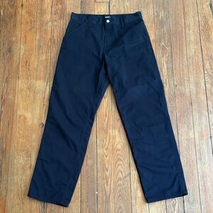 Carhartt WIP Dark Blue Chinos